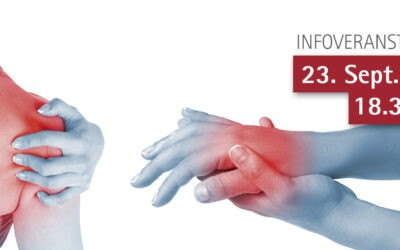 23.09.2019: Aktuelle Therapie bei Arthrose in Schulter-, Hand- und Fingergelenken – Informationsveranstaltung